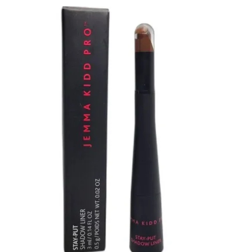 Jemma Kidd Pro Stay-Put Shadow Liner - Chestnut Brown - 2-in-1 Liner & Shadow